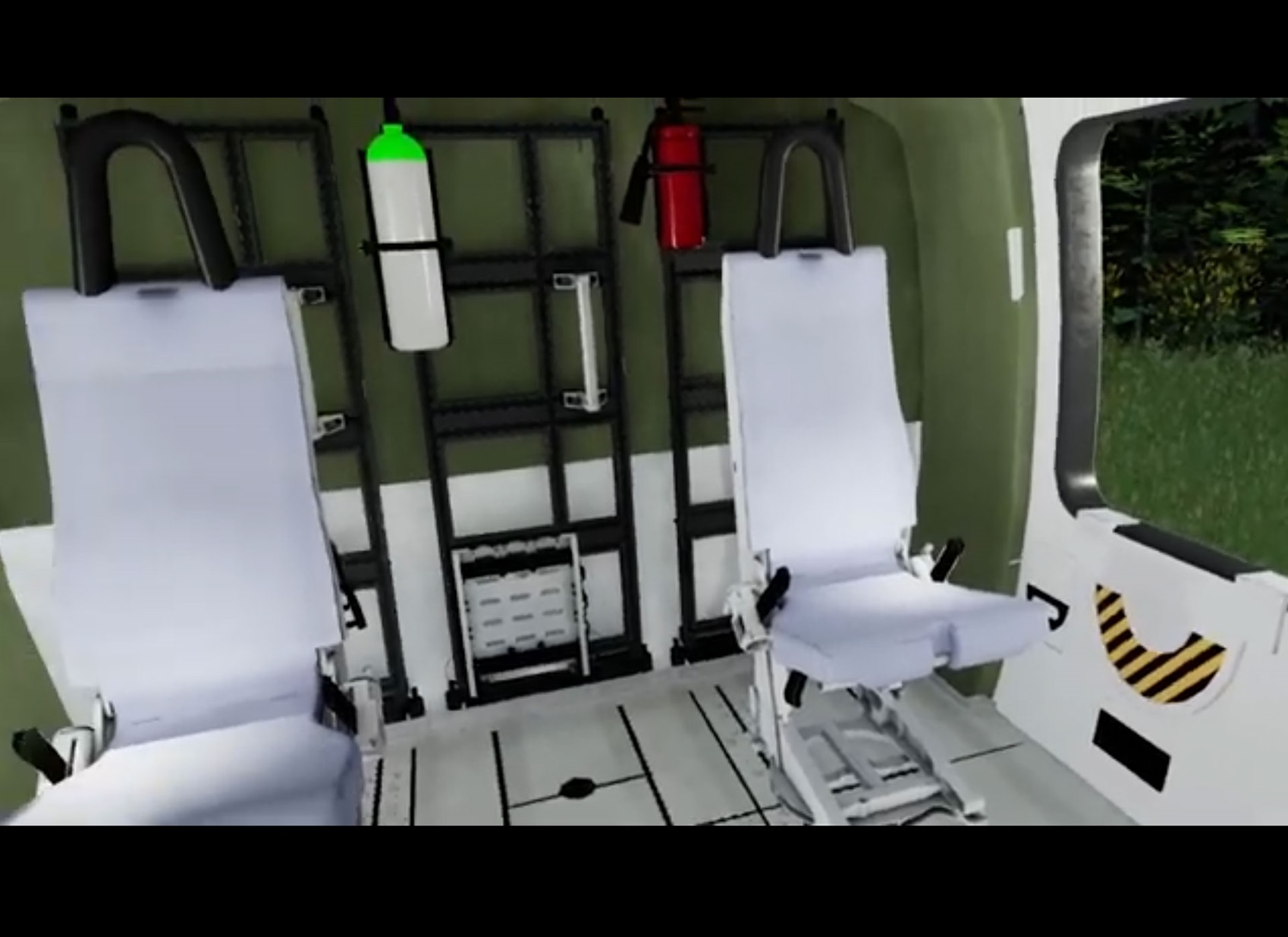 Medevac Helicopter Simulation